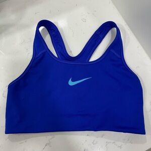 Nike Sports Bra - Purplish Blue - M Medium - Dri-fit swoosh